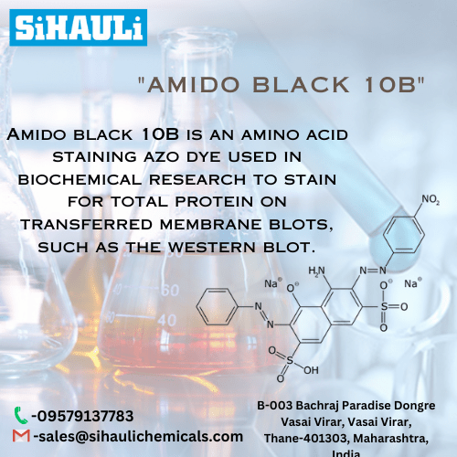 Read more about the article Amido Black 10B  Manufacturers In India