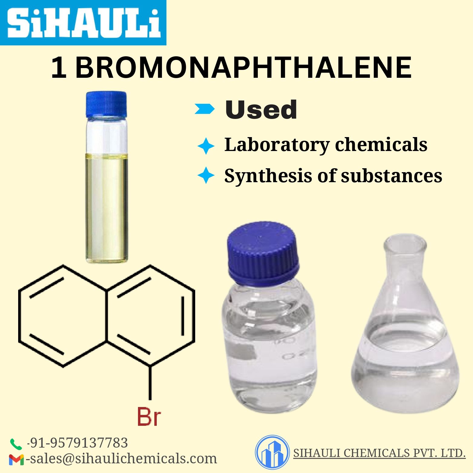You are currently viewing 1 Bromonaphthalene Manufacturers In India