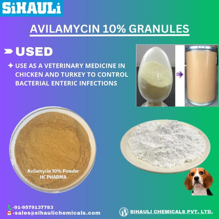 Read more about the article Avilamycin 10% Granules Manufacturers In Mumbai