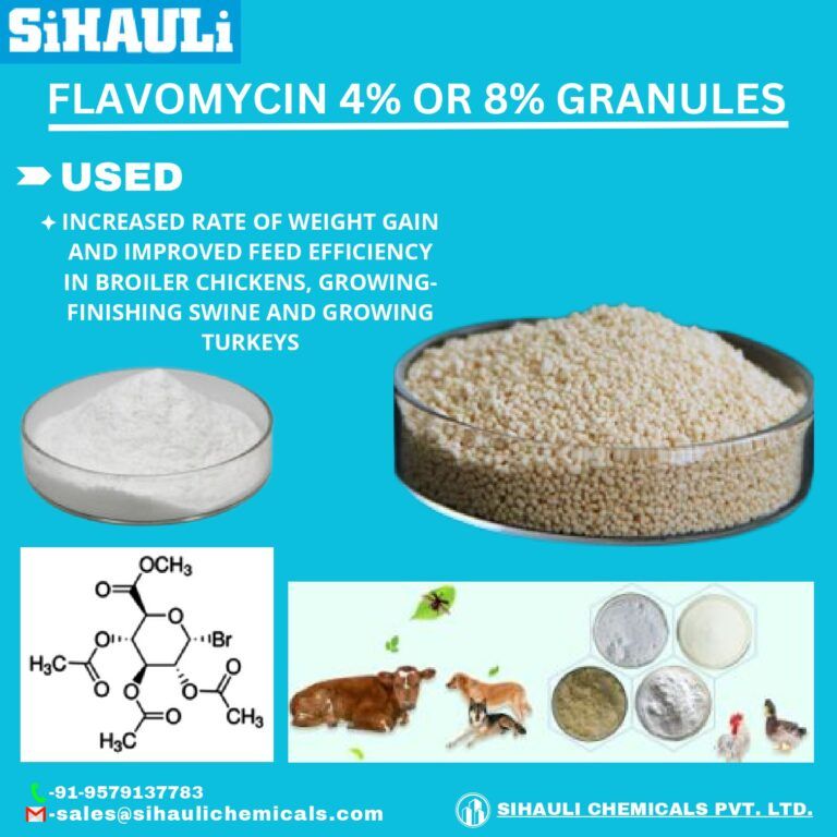 Read more about the article Flavomycin 4% Or 8% Granules Manufacturers In India