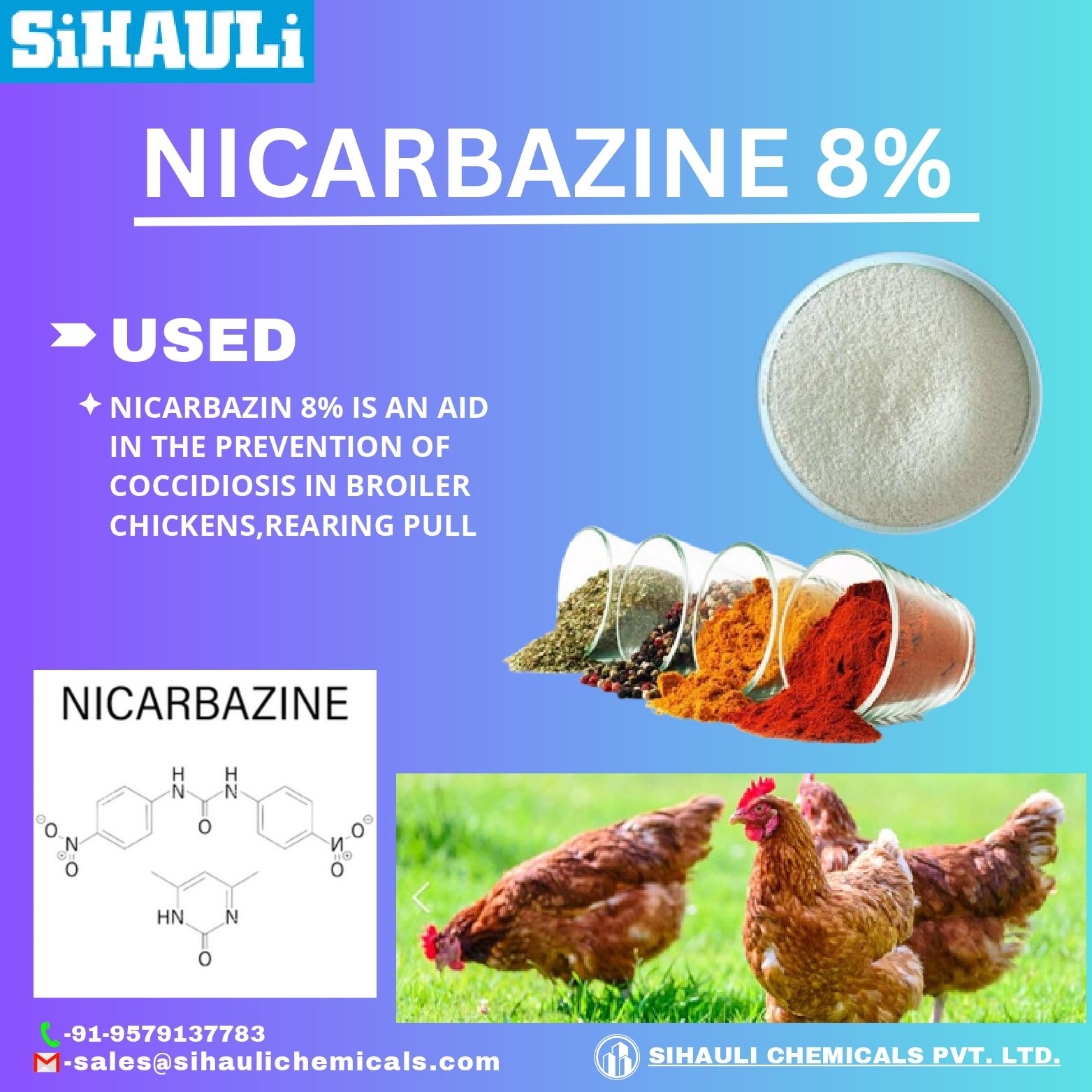 You are currently viewing Nicarbazine 8% Manufacturers In Mumbai
