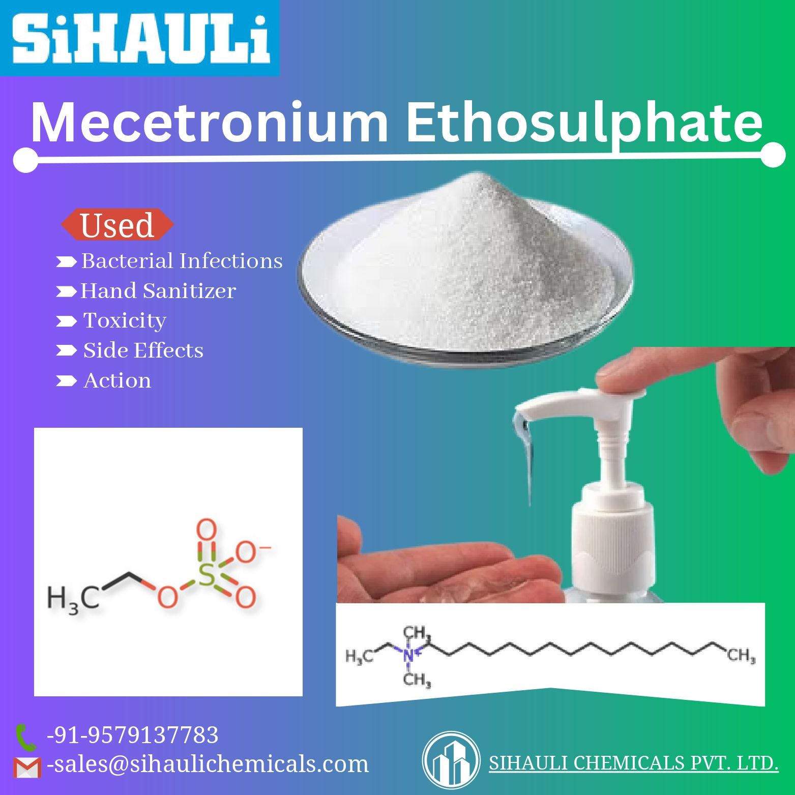 You are currently viewing Mecetronium Ethosulphate Manufacturers In India