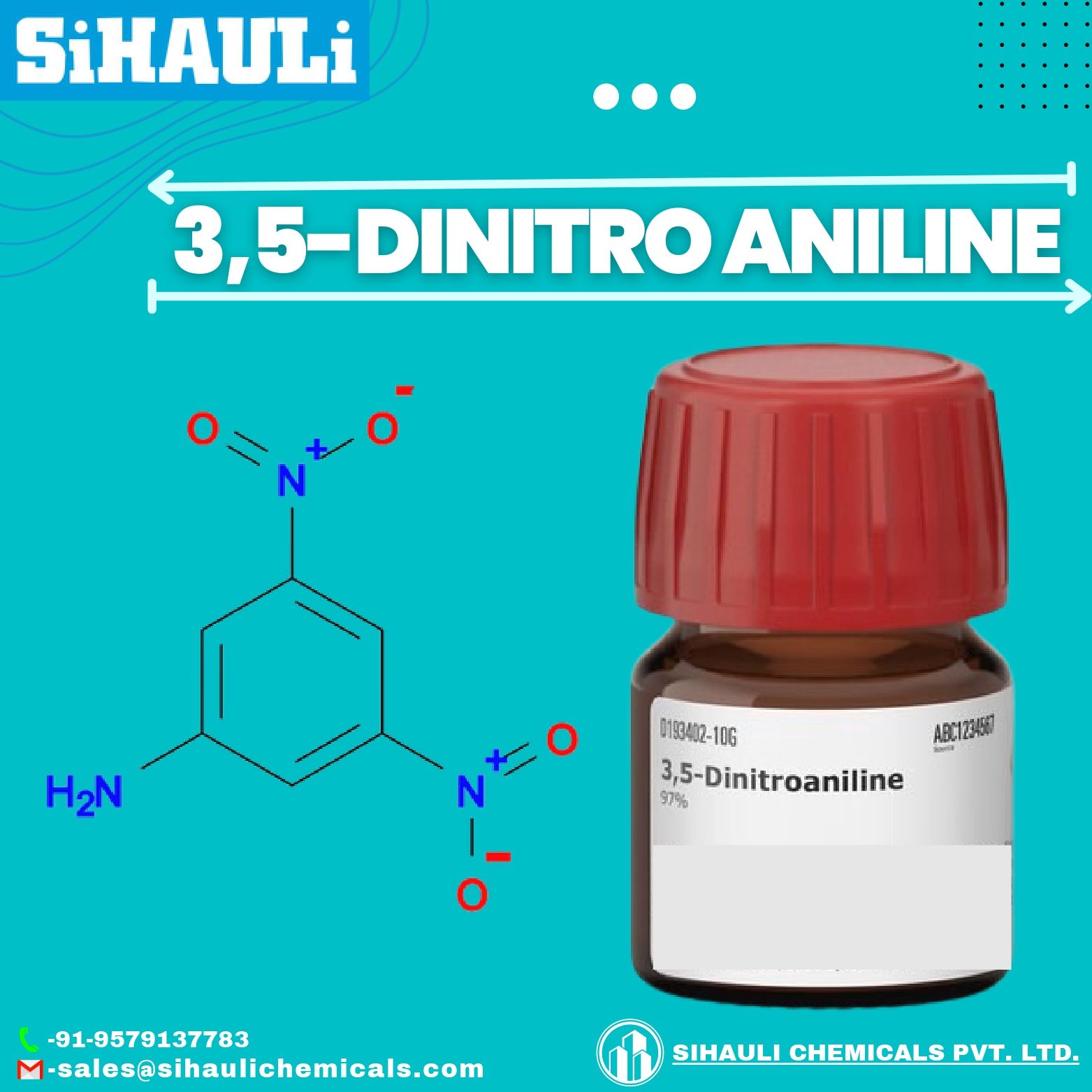 You are currently viewing 3,5-Dinitro Aniline Manufacturers In Mumbai