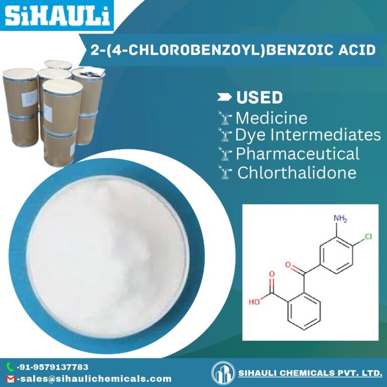 Read more about the article 2-(4-chlorobenzoyl)benzoic Acid Manufacturers In Mumbai