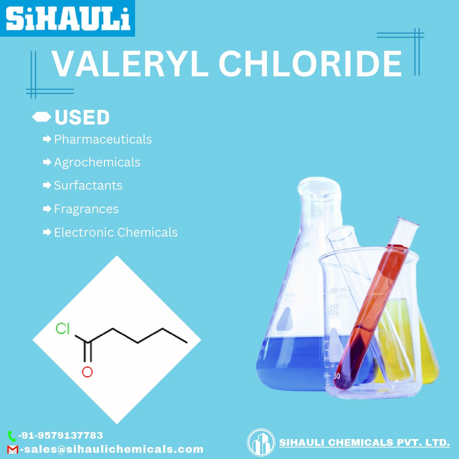 You are currently viewing Valeryl Chloride Manufacturers In Mumbai