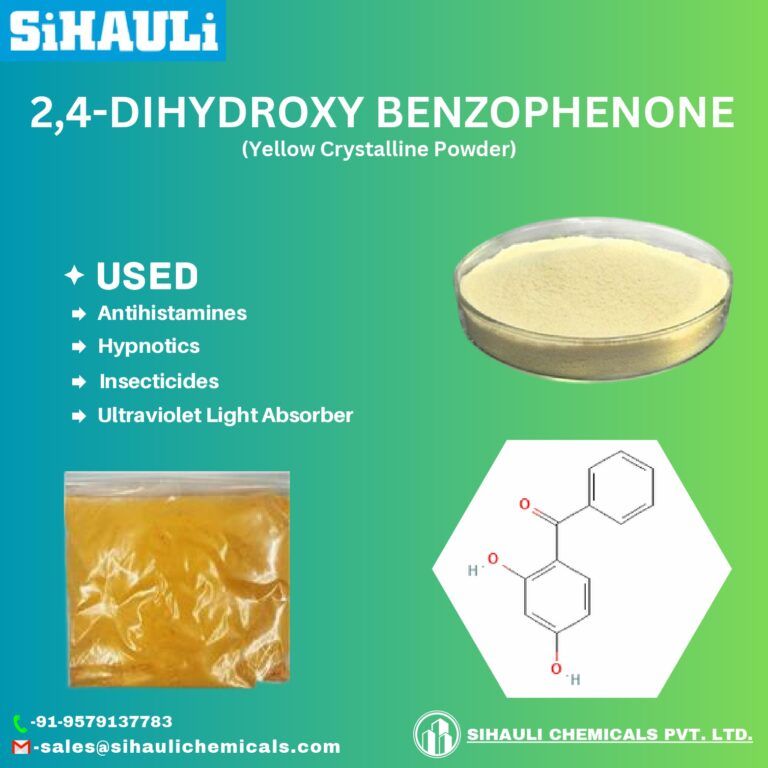 Read more about the article 2,4-Dihydroxy Benzophenone Manufacturers In Mumbai