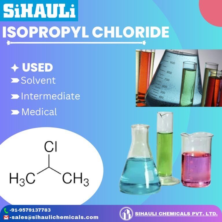 Read more about the article Isopropyl Chloride Manufacturers In India