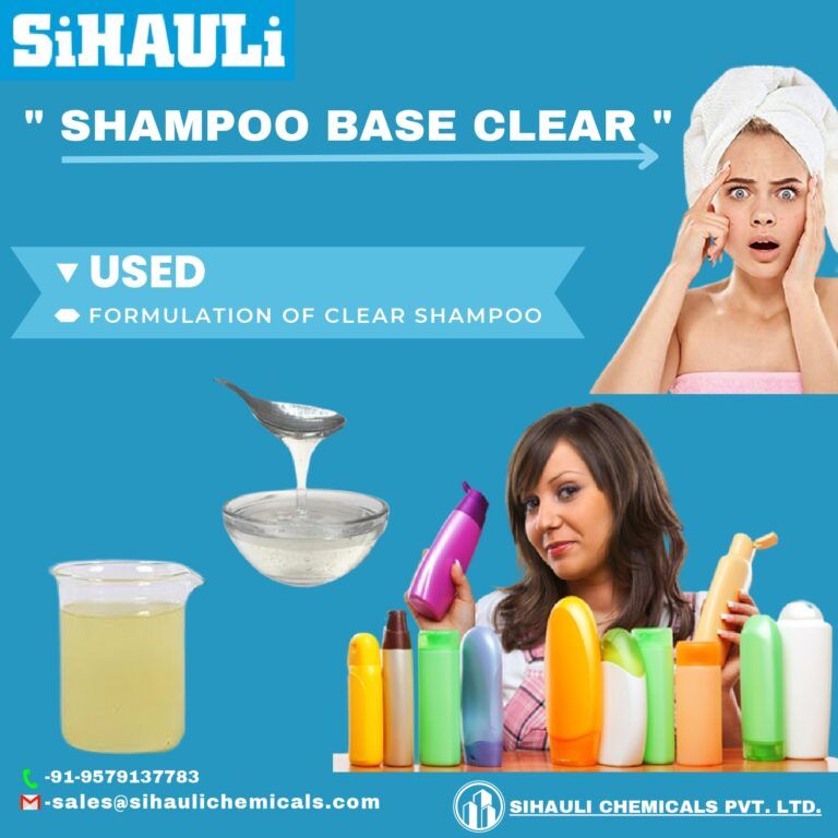Read more about the article Shampoo Base Clear Manufacturers In Mumbai