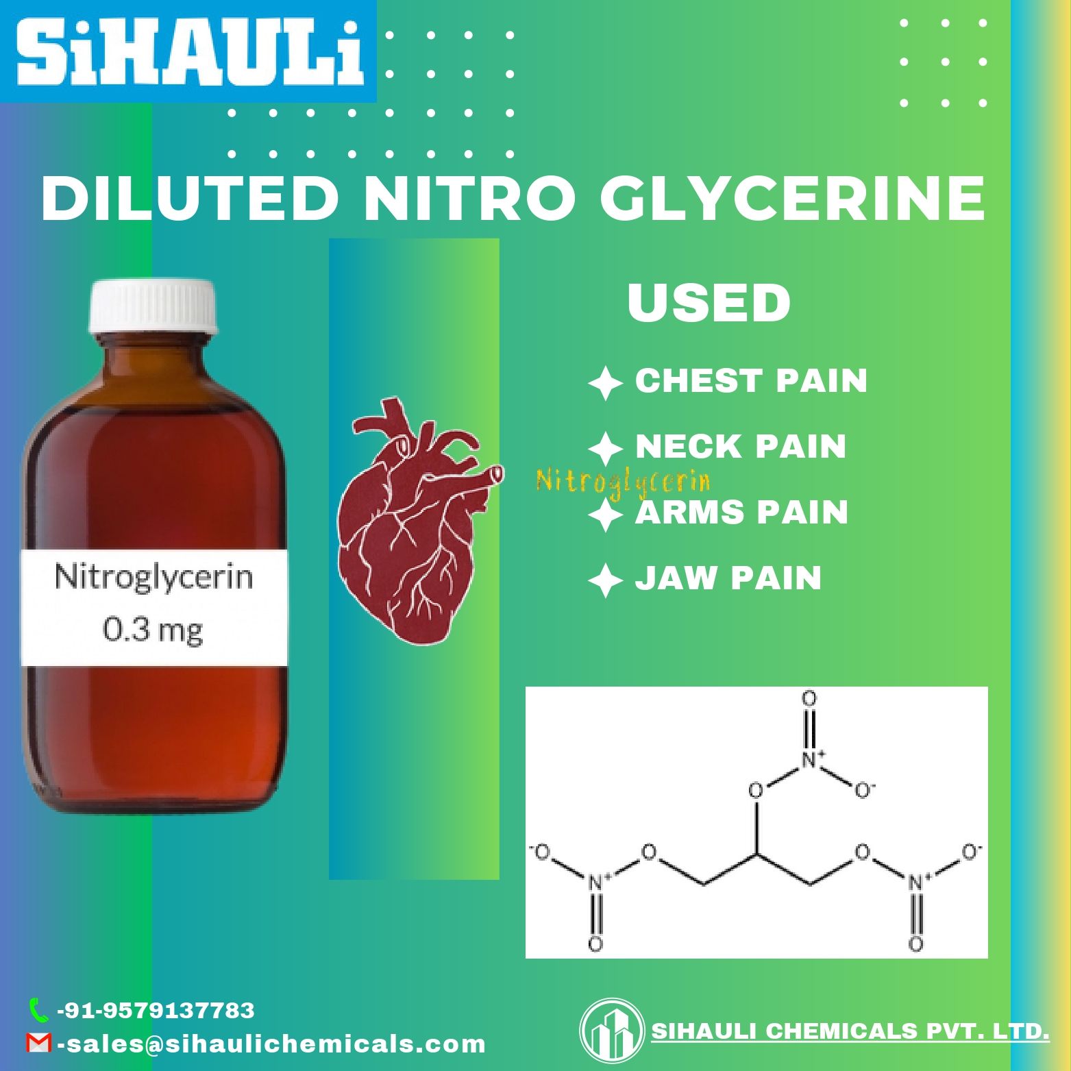 You are currently viewing Diluted Nitro Glycerine Manufacturers In India