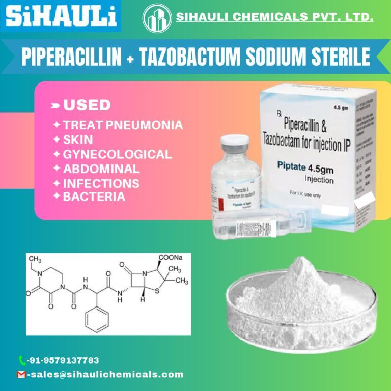Read more about the article Piperacillin + Tazobactum Sodium Sterile Manufacturers In Mumbai