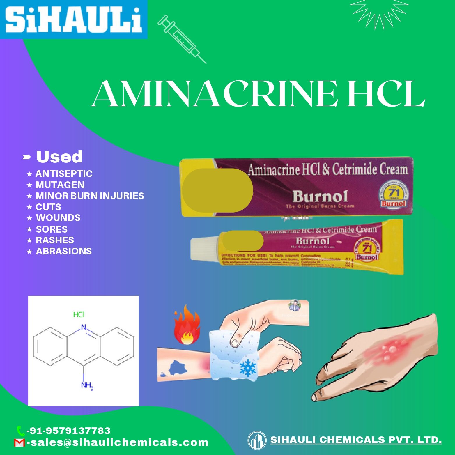 You are currently viewing Aminacrine Hcl Manufacturers In Mumbai