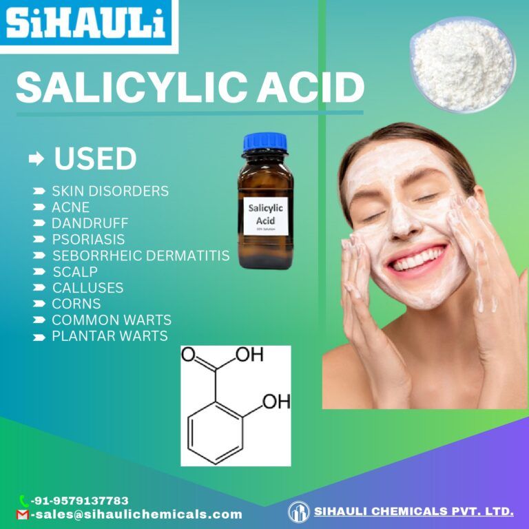 Read more about the article Salicylic Acid Manufacturers In India