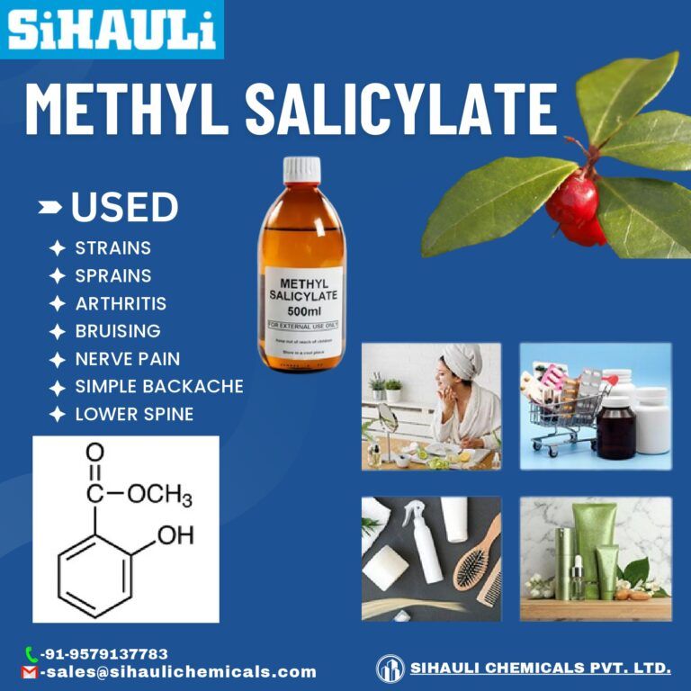 Read more about the article Methyl Salicylate Manufacturers In Mumbai
