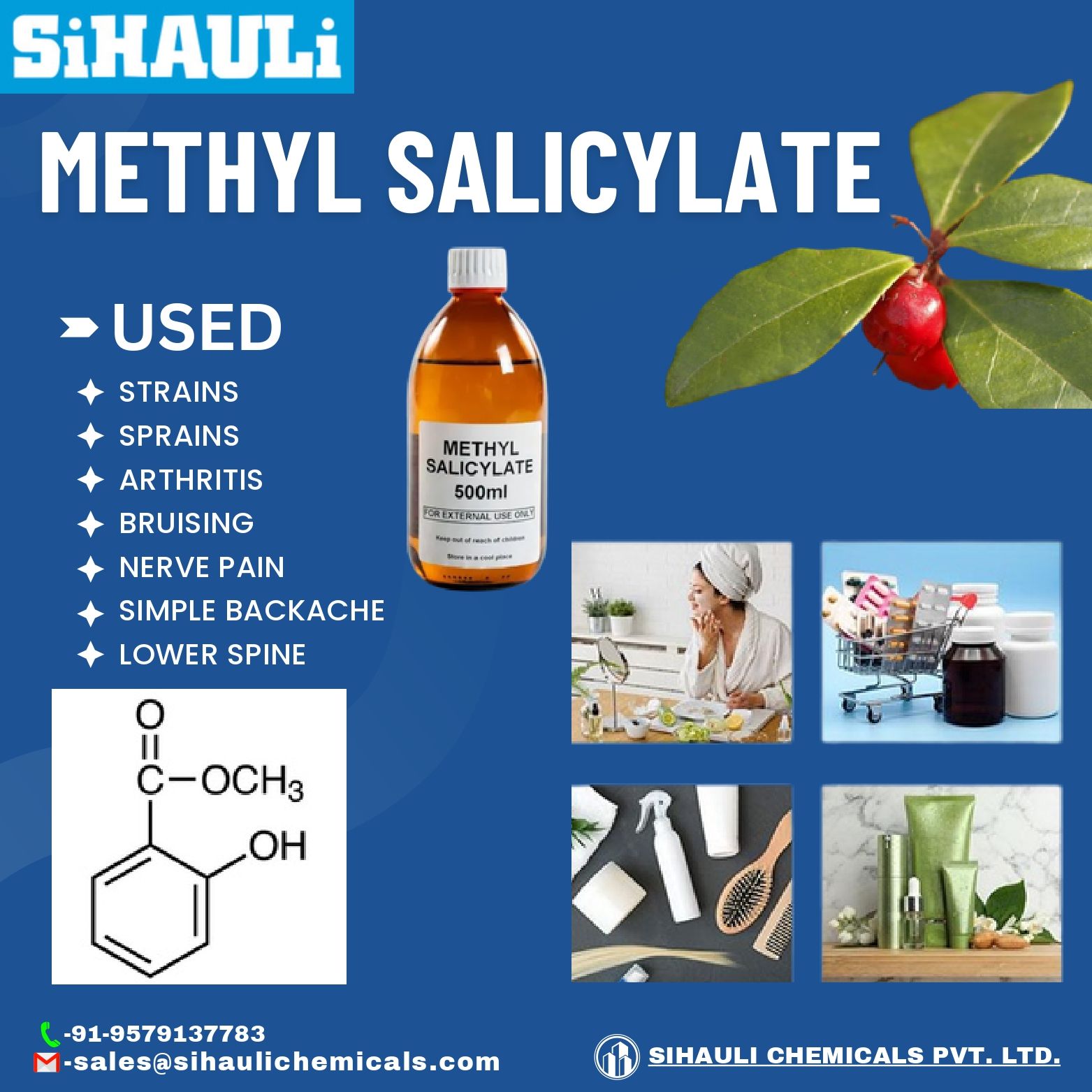You are currently viewing Methyl Salicylate Manufacturers In Mumbai