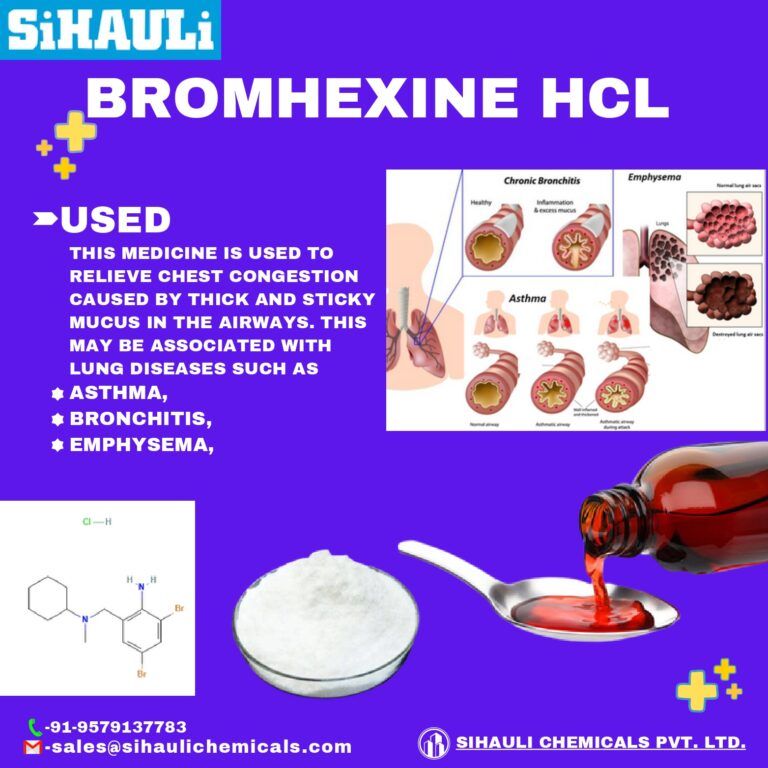 Read more about the article Bromhexine Hcl Manufacturers In Mumbai