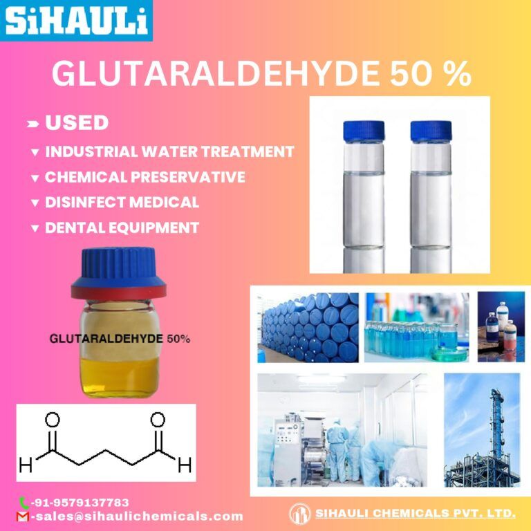 Read more about the article Glutaraldehyde 50 % Manufacturers In Mumbai