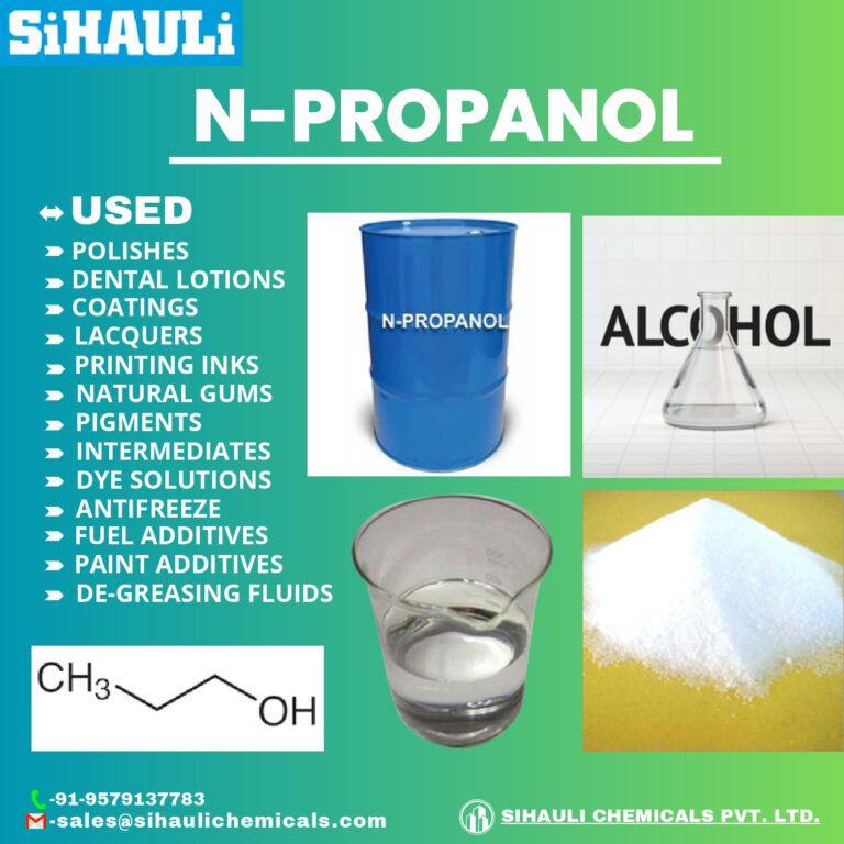 Read more about the article N-propanol Manufacturers In Mumbai