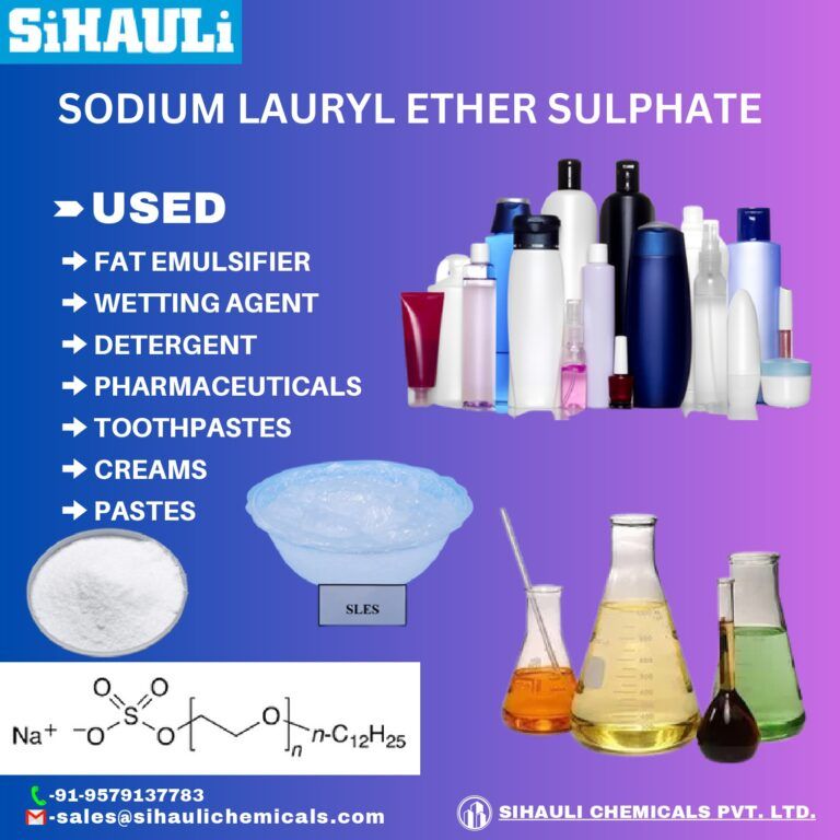 Read more about the article Sodium Lauryl Ether Sulphate Manufacturers In Mumbai
