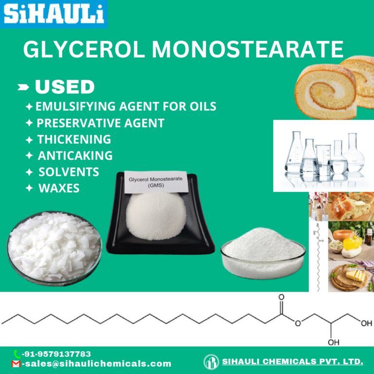 Read more about the article Glycerol Monostearate Manufacturers In Mumbai