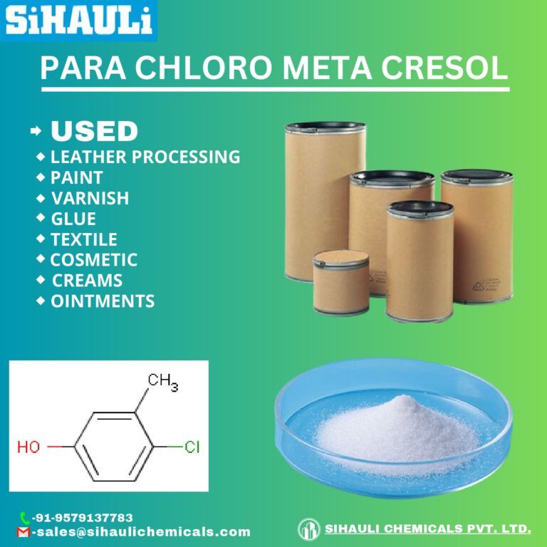 Read more about the article Para Chloro Meta Cresol Manufacturers In India
