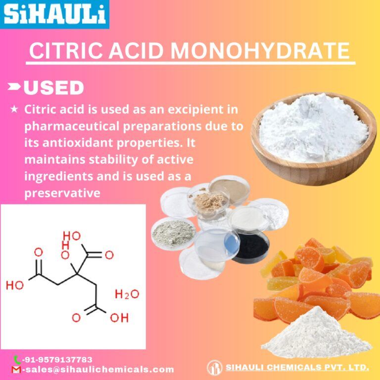 Read more about the article Citric Acid Monohydrate Manufacturers In Mumbai