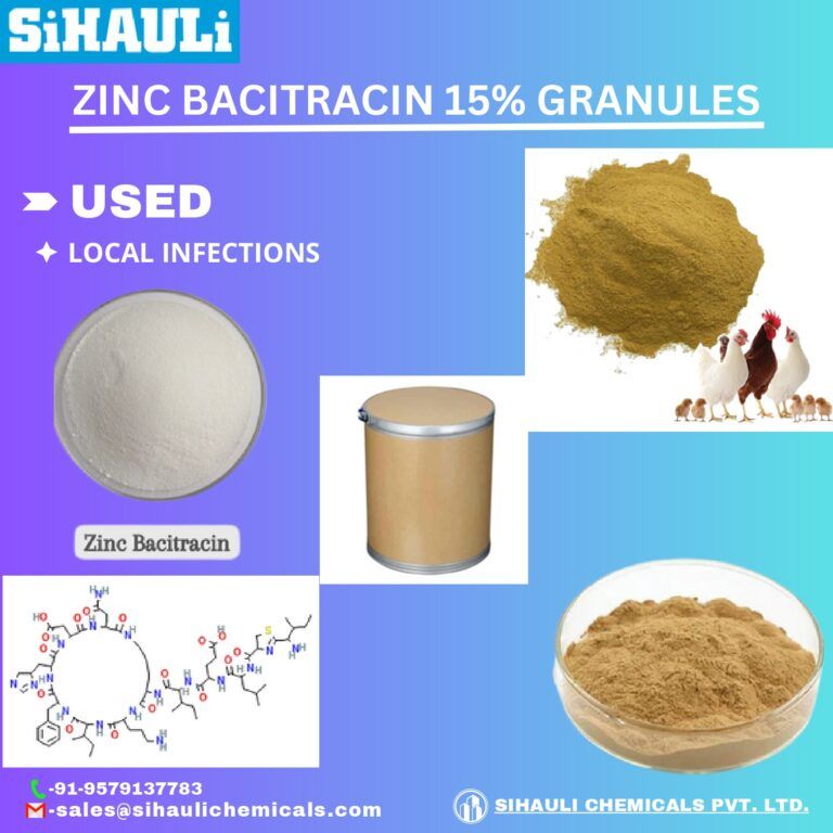 Read more about the article Zinc Bacitracin 15% Granules Manufacturers In Mumbai