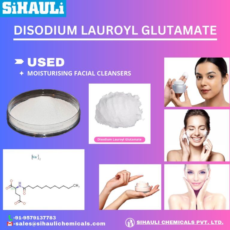Read more about the article Disodium Lauroyl Glutamate Manufacturers In India