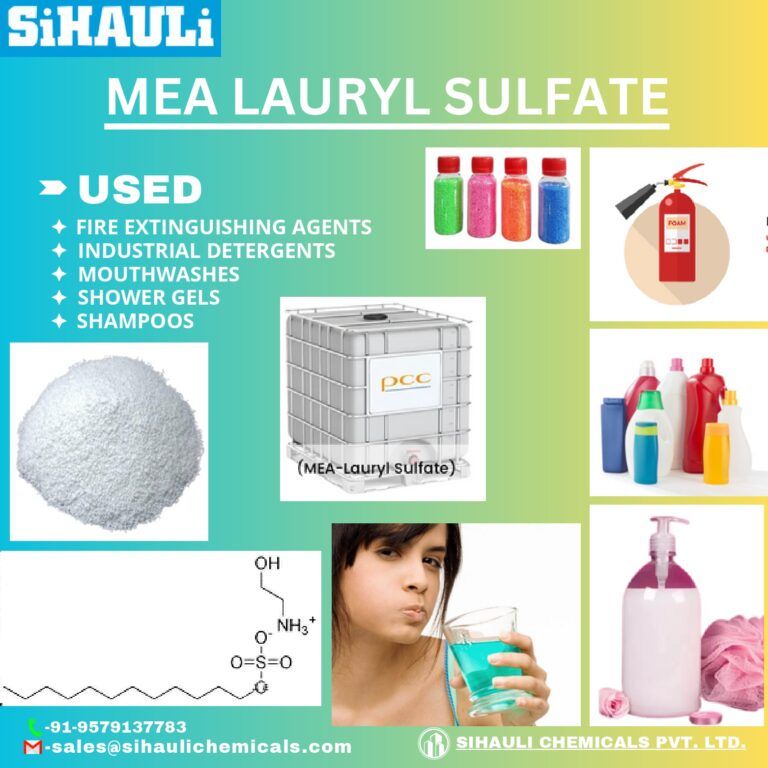 Read more about the article Mea Lauryl Sulfate Manufacturers In Mumbai