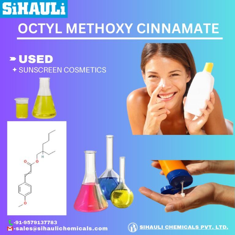 Read more about the article Octyl Methoxy Cinnamate Manufacturers In Mumbai