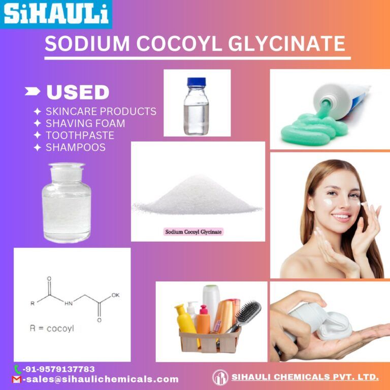 Read more about the article Sodium Cocoyl Glycinate Manufacturers In India