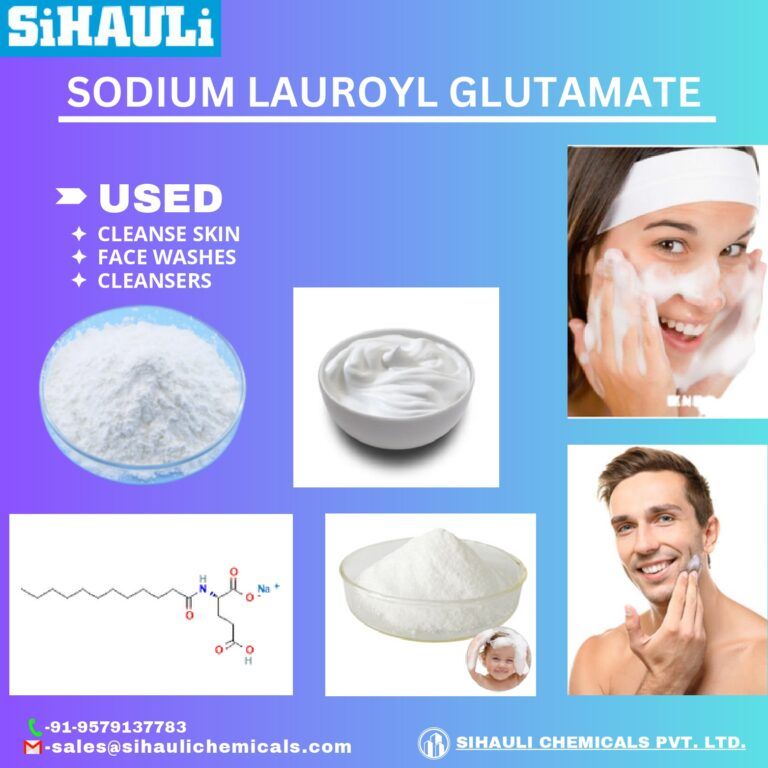 Read more about the article Sodium Lauroyl Glutamate Manufacturers In Mumbai