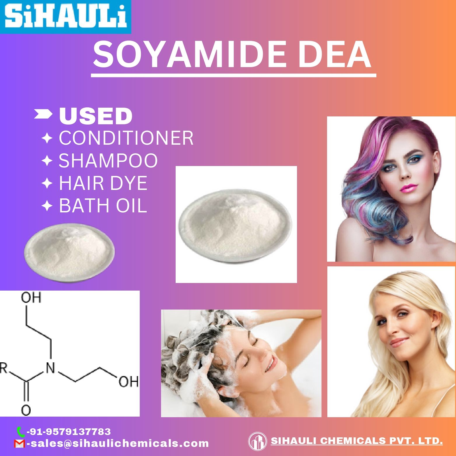 You are currently viewing Soyamide Dea Manufacturers In India