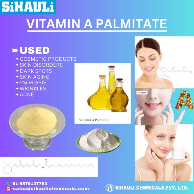 Read more about the article Vitamin A Palmitate Manufacturers In India
