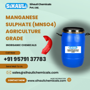 Manganese Sulphate (MnSO4) Agriculture GRADE