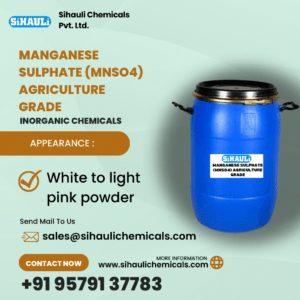 Manganese Sulphate (MnSO4) Agriculture GRADE