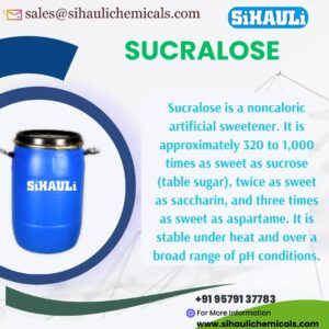 Sucralose Chemicals